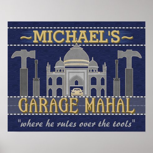 Garage Poster | Zazzle.at