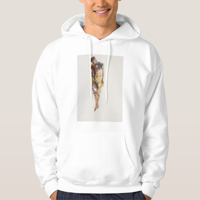 Mann Hoodie (Vorderseite)