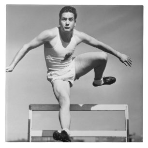 Mann Hurdling Fliese