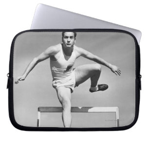 Mann Hurdling Laptopschutzhülle