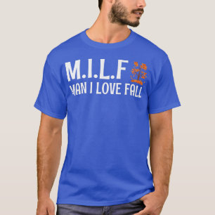 Mann I Liebe Herbst Sonnige Herbstsaison Herbstlau T-Shirt