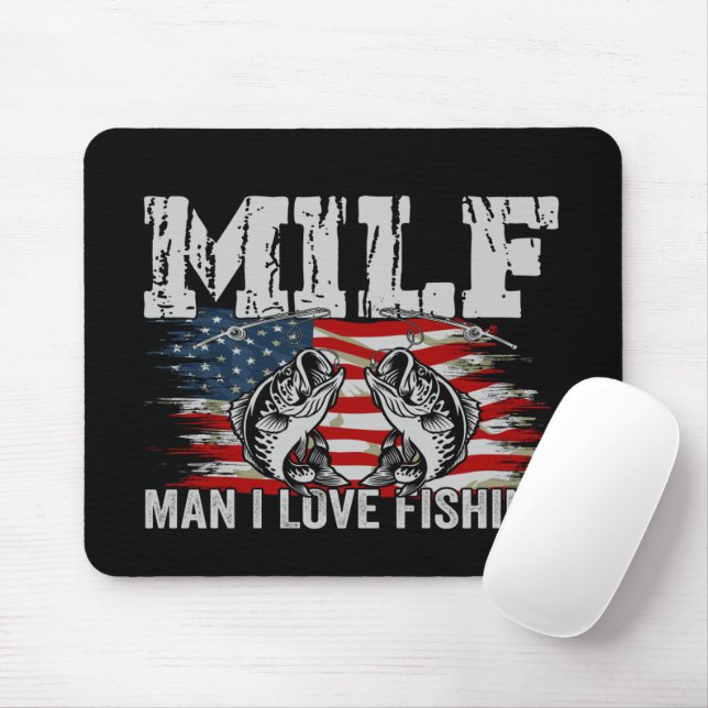 Mann I Liebe Mouse Pad Mousepad (Mit Mouse)