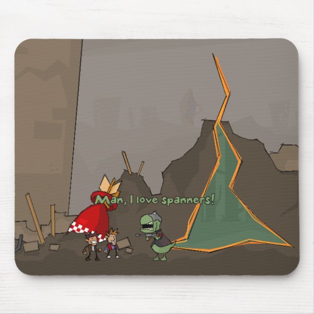 Mann, i-Liebeschlüssel! Mousepad (Vorne)