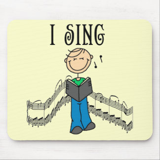 Mann I singen T - Shirts und Geschenke Mousepad
