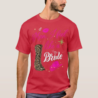 Mann ich fühle mich wie ein Bride Retro Cowboy Hat T-Shirt