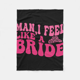 Mann ich fühle mich wie eine Bride Women Cowboy Ha Fleecedecke