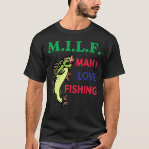 Mann, ich liebe Angeln T-Shirt