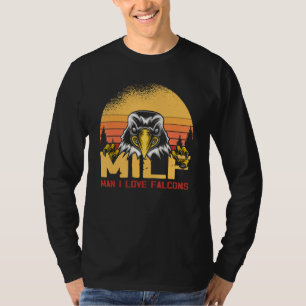 Mann, ich liebe Falken Vintage Vogel Falkenjäger T-Shirt