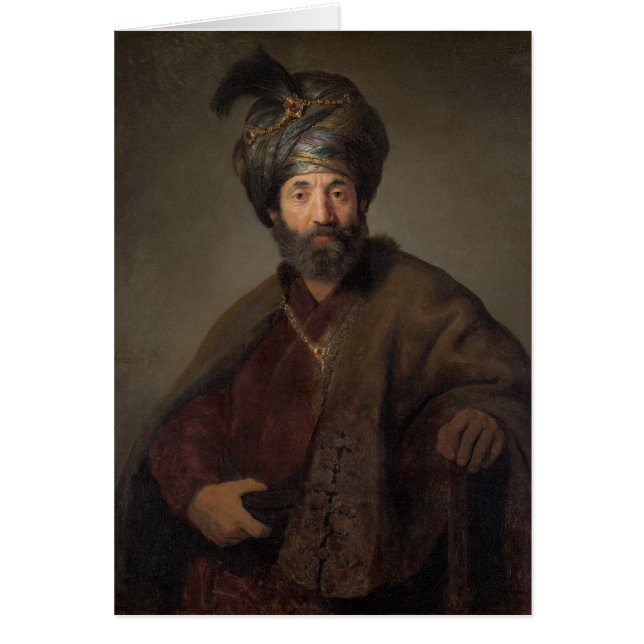 Mann im orientalischen Kostüm, c.1635 (Öl auf (Vorne)