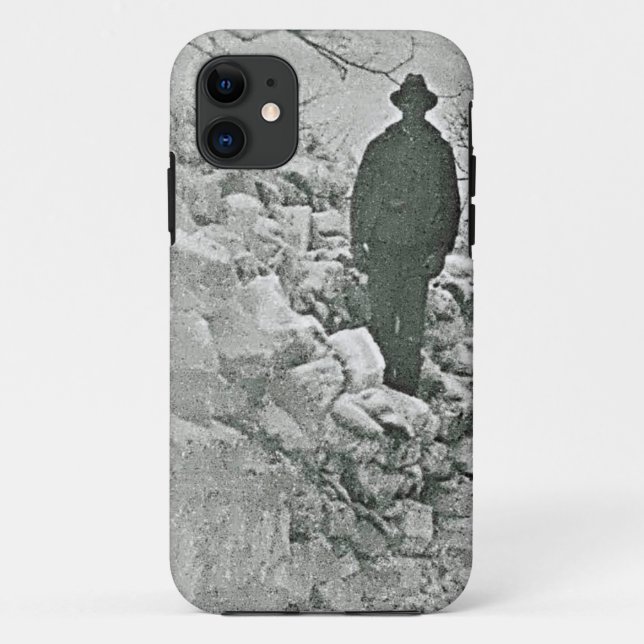 Mann im Schnee Case-Mate iPhone-Hülle iPhone Hülle (Rückseite)