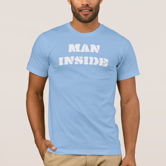 Mann im T-Shirt (Vorderseite)