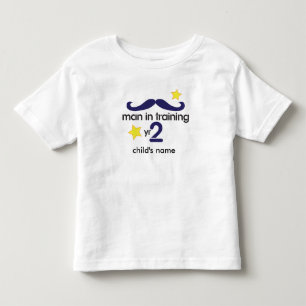 Mann in Ausbildung 2. Geburtstag Kleinkind T-shirt