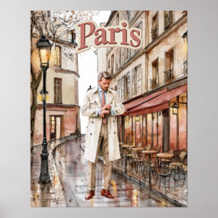 Mann in Paris Poster