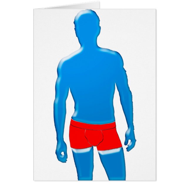 Mann in Unterwäsche (Vorne)