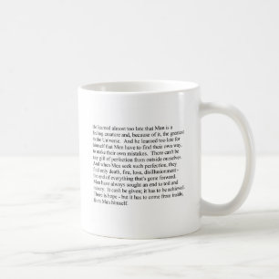 Mann ist eine Gefühlsgeschöpf-Tasse Tasse