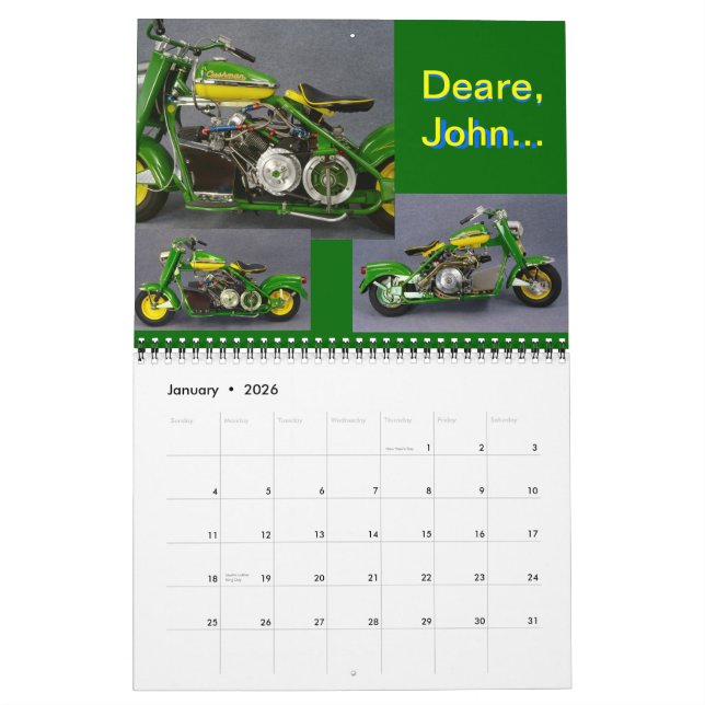 Mann! Kalender (Jan 2026)