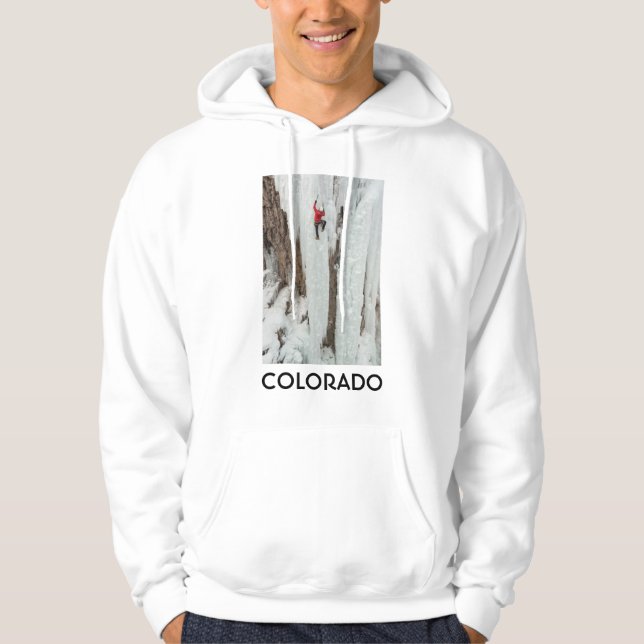 Mann Klettereis, Colorado Hoodie (Vorderseite)