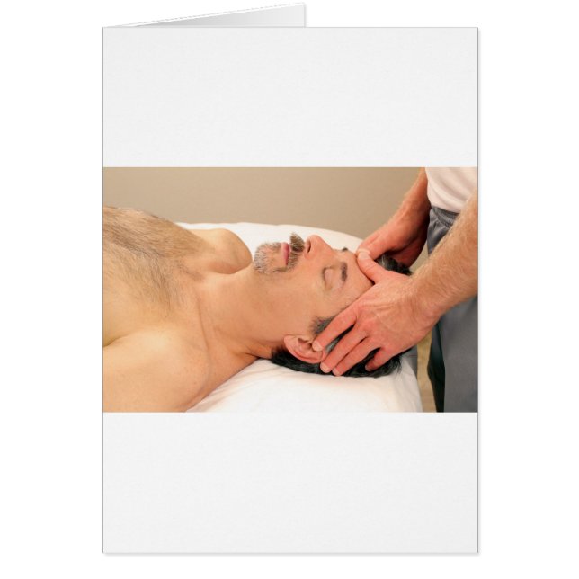 Mann Massage männliche Gesicht (Vorne)