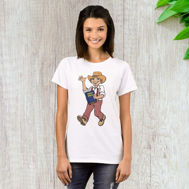 Mann mit Bibel T-Shirt (Von Creator hochgeladen)