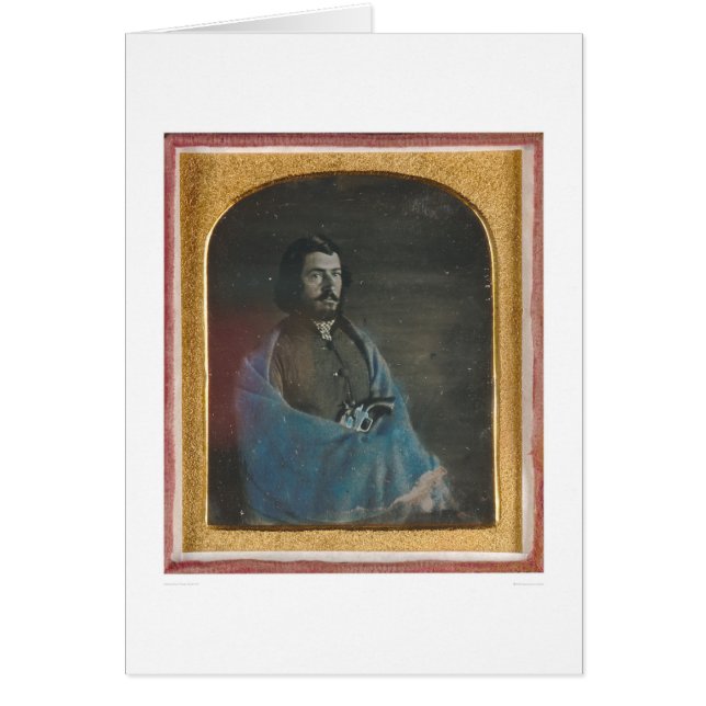 Mann mit blauem Mantel und Revolver (40455) (Vorne)