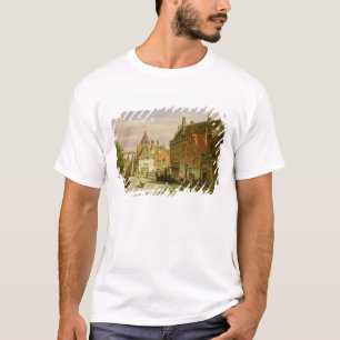 Mann mit einer Schubkarre T-Shirt