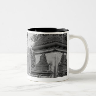 Mann mit Hut Zweifarbige Tasse