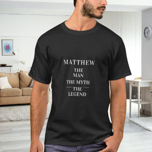 Mann Mythos Legende Name T-Shirt