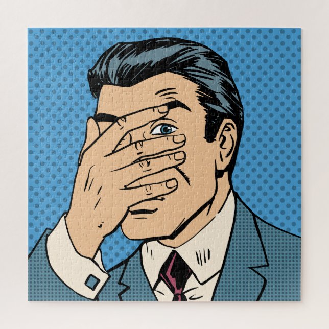 Mann Puzzle (Vertikal)