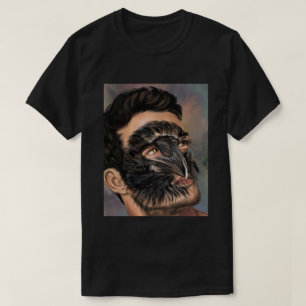 Mann-Rabe-T-Shirt T-Shirt