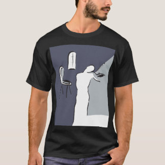 Mann spielt Violine T-Shirt