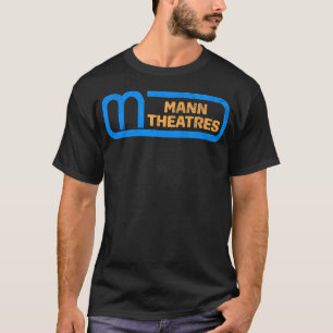 Mann Theatre Classic 80er Kalifornien Kino T-Shirt