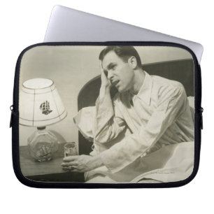 Mann-Trinkwasser Laptopschutzhülle