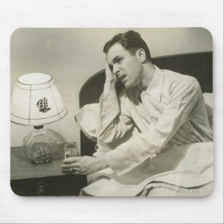 Mann-Trinkwasser Mousepad