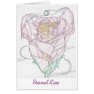 Mann und Frau in der Rose