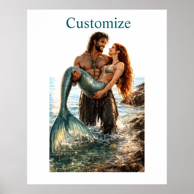Mann und Meerjungfrau Thunder_Cove Poster (Vorne)