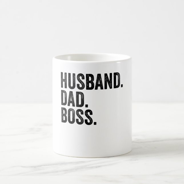Mann. Vater. Boss. Kaffeetasse (Mittel)