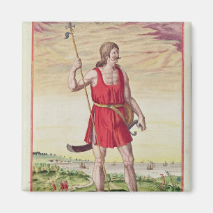 Mann von einem benachbarten Stamm zum Picts Magnet