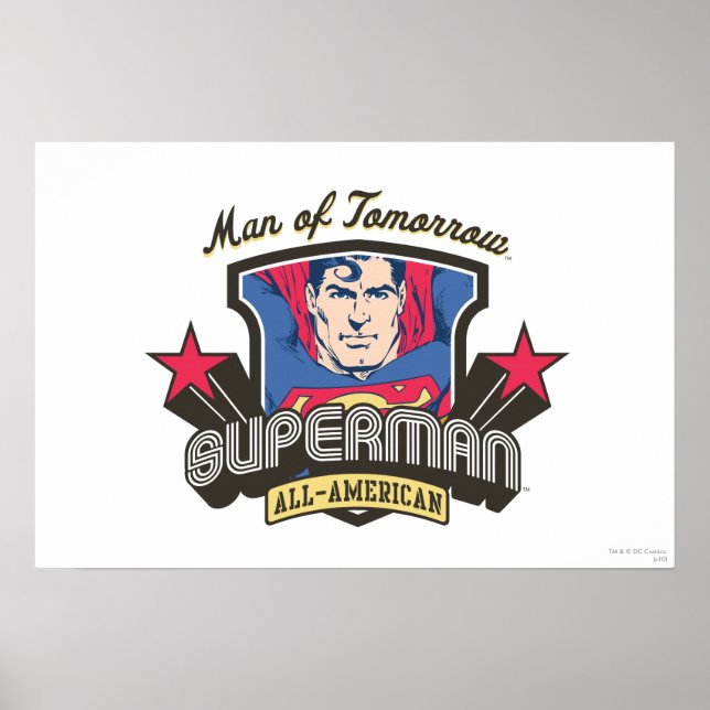 Mann von morgen poster (Vorne)