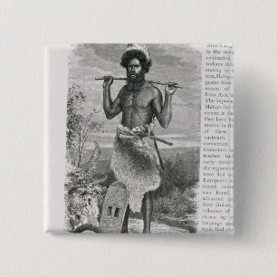 Mann von New South Wales Button