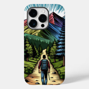 Mann Wandern Case-Mate iPhone 14 Pro Hülle