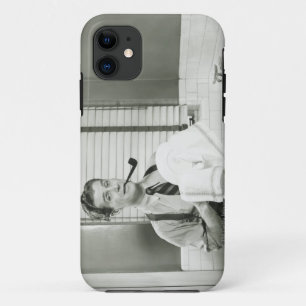 Mann wäscht Geschirr Case-Mate iPhone Hülle