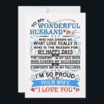 Mann zu meinem wunderbaren Ehemann Save The Date<br><div class="desc">Mann zu meinem wunderbaren Ehemann</div>