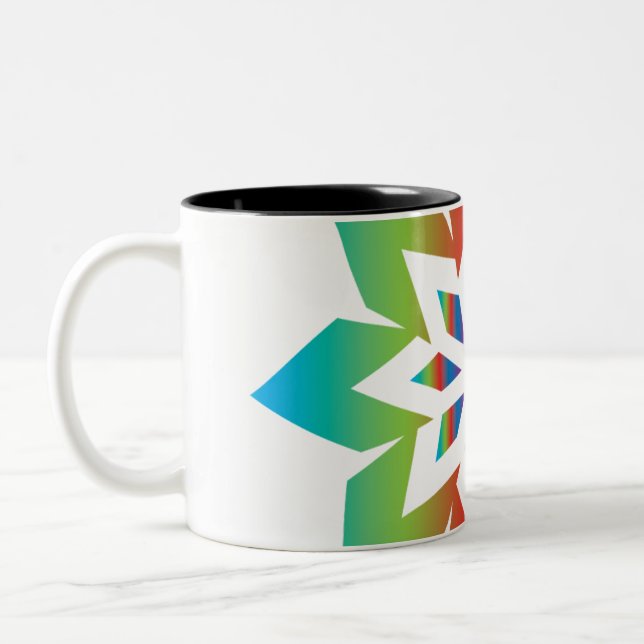 Mann Zweifarbige Tasse (Links)