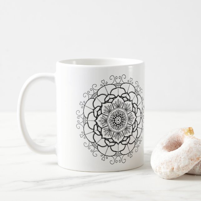 Manna-Mandala Tasse (Mit Donut)