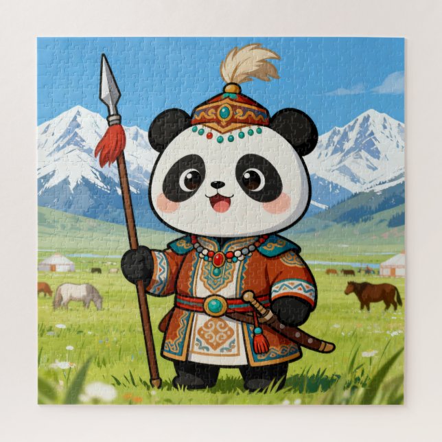 Mannas Culture Panda Puzzle (Vertikal)