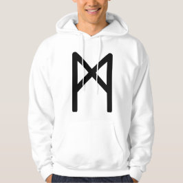 MANNAZ Nordische Rune (Mensch, Menschheit) | Elder Hoodie