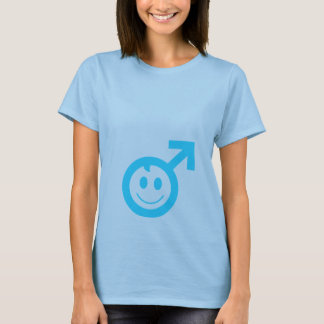 Männchen-Kindersymbol T-Shirt