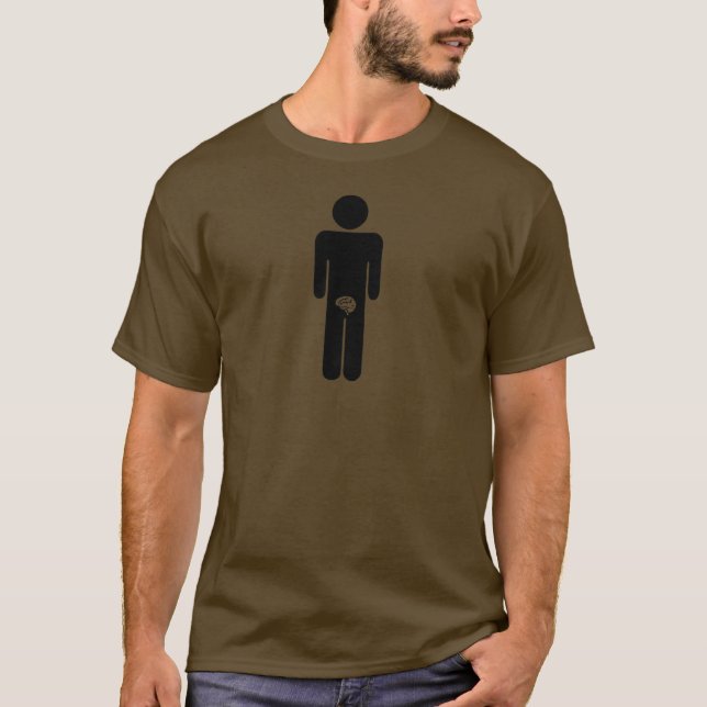 Männchen sind in ihrer Hose T-Shirt (Vorderseite)