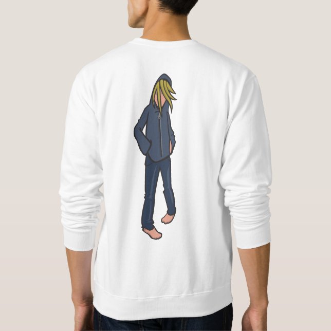 Männchen Sweatshirt (Rückseite)