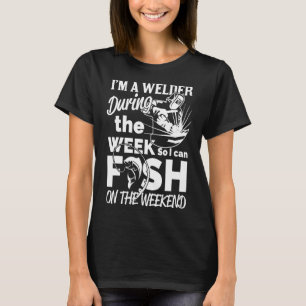 Männchen Welder Woche, damit ich wöchentlich fisch T-Shirt